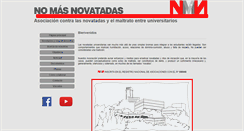 Desktop Screenshot of nomasnovatadas.org