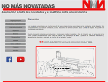 Tablet Screenshot of nomasnovatadas.org